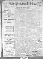 Newmarket Era , November 29, 1912