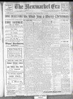 Newmarket Era , December 20, 1912