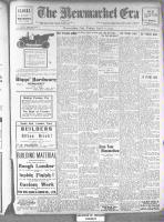 Newmarket Era , April 11, 1913