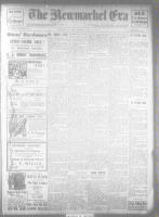 Newmarket Era , January 23, 1914