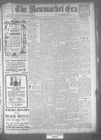 Newmarket Era , May 12, 1922