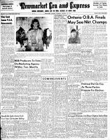 Newmarket Era and Express (Newmarket, ON), October 11, 1951