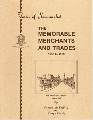 The Memorable Merchants and Trades, 1930-1950;   The Main Street Story 1800 to 1950