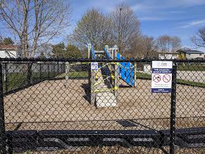 St. Paul School playground closed