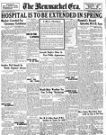 Hospital is to be extended in spring : Hospital's record splendid, M.O.H. says