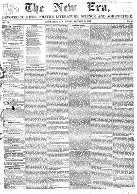 New Era (Newmarket, ON), 11 Jan 1856