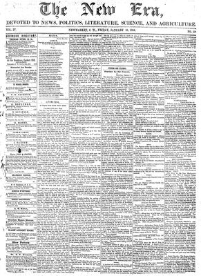 New Era (Newmarket, ON), 18 Jan 1856