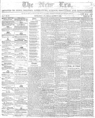 New Era (Newmarket, ON), 17 Oct 1856