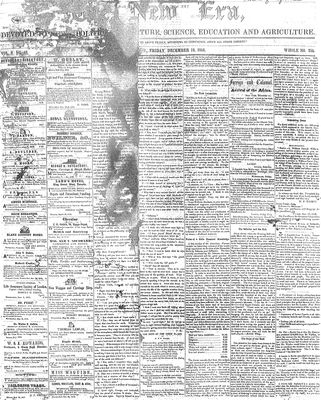 New Era (Newmarket, ON), 19 Dec 1856