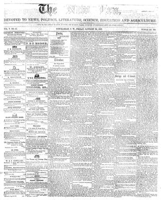 New Era (Newmarket, ON), 23 Jan 1857