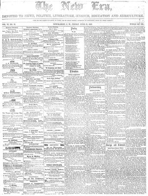 New Era (Newmarket, ON), 12 Jun 1857