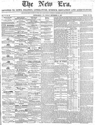 New Era (Newmarket, ON), 11 Sep 1857