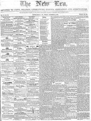 New Era (Newmarket, ON), 23 Oct 1857