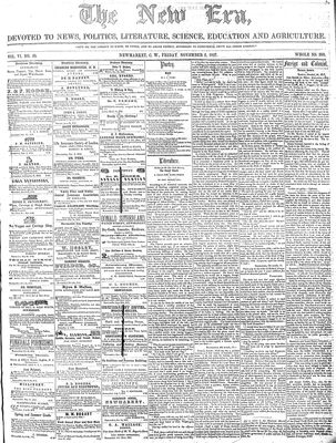 New Era (Newmarket, ON), 6 Nov 1857