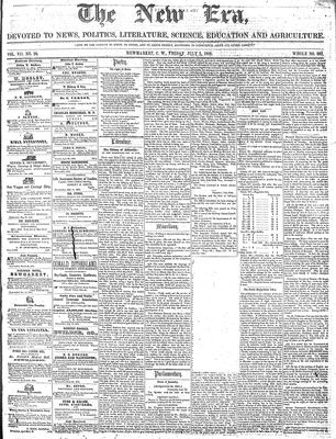 New Era (Newmarket, ON), 2 Jul 1858