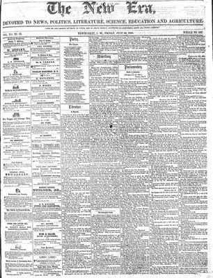 New Era (Newmarket, ON), 23 Jul 1858