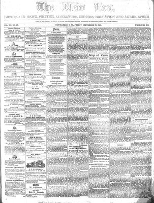 New Era (Newmarket, ON), 24 Sep 1858