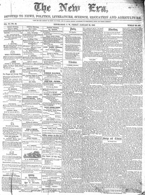 New Era (Newmarket, ON), 28 Jan 1859