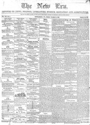 New Era (Newmarket, ON), 18 Mar 1859