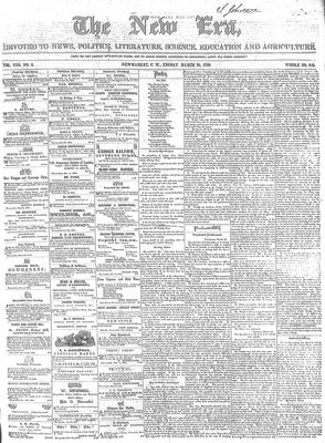 New Era (Newmarket, ON), 25 Mar 1859