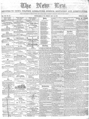 New Era (Newmarket, ON), 13 May 1859