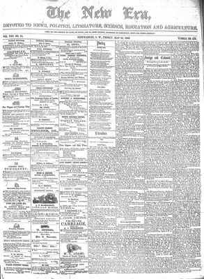 New Era (Newmarket, ON), 27 May 1859