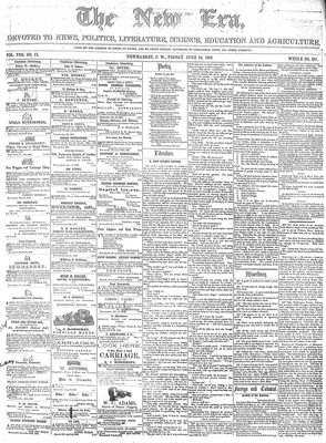 New Era (Newmarket, ON), 10 Jun 1859