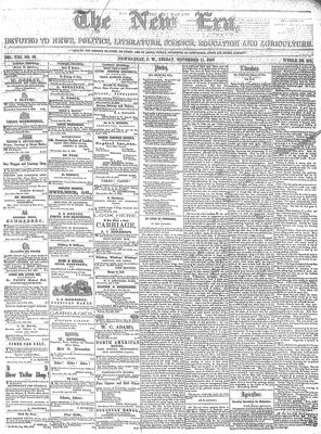 New Era (Newmarket, ON), 11 Nov 1859