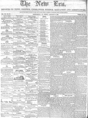 New Era (Newmarket, ON), 27 Jan 1860