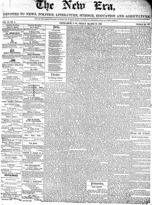 New Era (Newmarket, ON), 16 Mar 1860