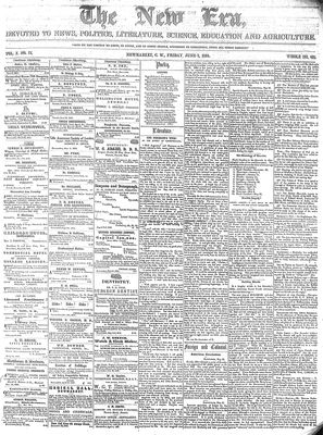 New Era (Newmarket, ON), 7 Jun 1861