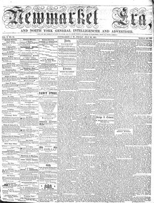 Newmarket Era, 26 Jul 1861