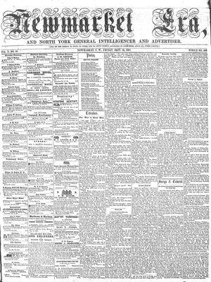 Newmarket Era, 13 Sep 1861