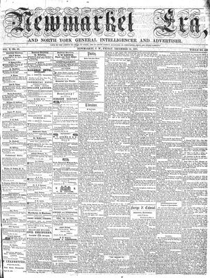 Newmarket Era, 13 Dec 1861