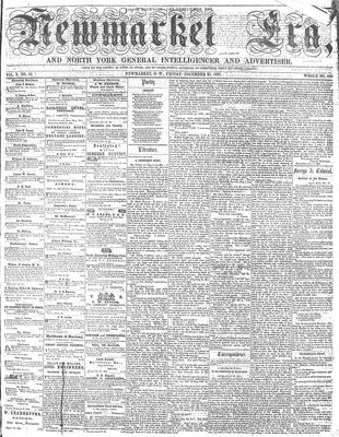 Newmarket Era, 20 Dec 1861