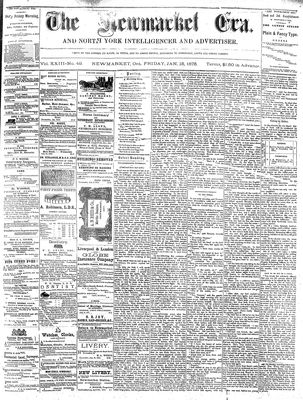 Newmarket Era, 15 Jan 1875