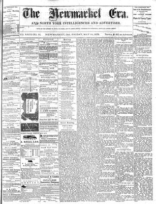 Newmarket Era, 14 May 1875