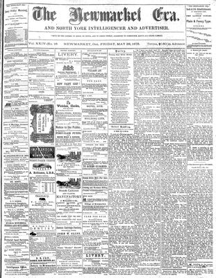 Newmarket Era, 28 May 1875