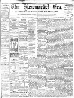 Newmarket Era, 10 Sep 1875