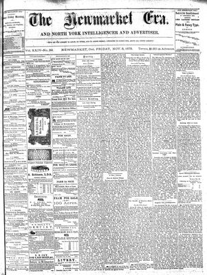 Newmarket Era, 5 Nov 1875