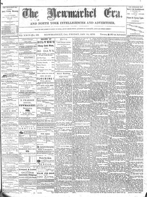 Newmarket Era, 14 Jan 1876