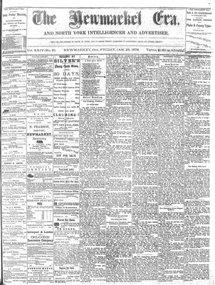 Newmarket Era, 28 Jan 1876