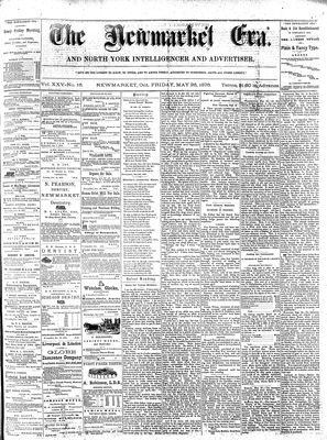 Newmarket Era (Newmarket, ON1861), May 26, 1876