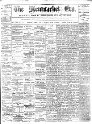 Newmarket Era, 24 Nov 1876