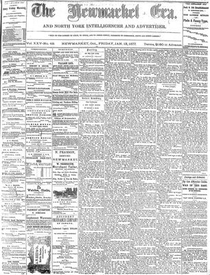 Newmarket Era, 12 Jan 1877