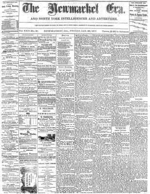 Newmarket Era, 26 Jan 1877