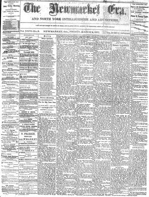 Newmarket Era, 9 Mar 1877