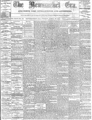 Newmarket Era, 27 Apr 1877