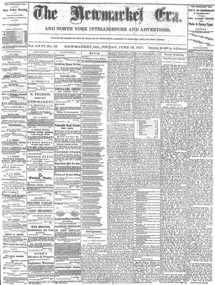 Newmarket Era, 15 Jun 1877