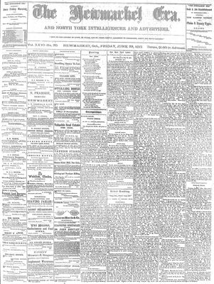 Newmarket Era, 22 Jun 1877